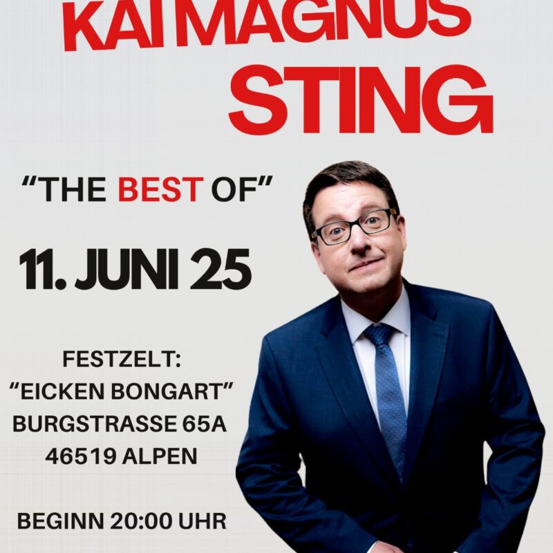 Ticket: Kai Magnus Sting 11.06.2025